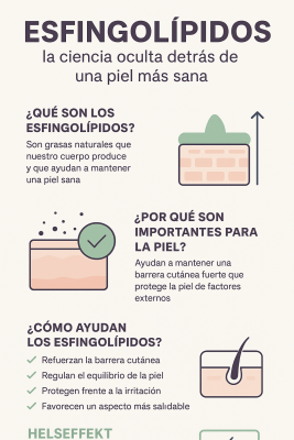 BLITZ de Helseffekt: lo que nadie más hace en el cuidado de la barba y la piel. Esfingolipidos Helseffekt