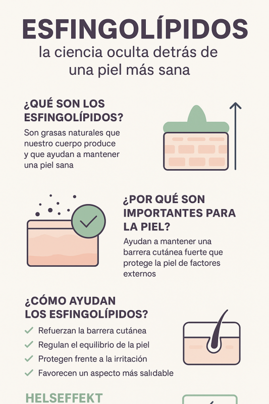 BLITZ de Helseffekt: lo que nadie más hace en el cuidado de la barba y la piel. Esfingolipidos Helseffekt