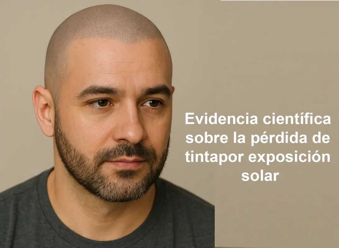 Evidencia científica sobre la pérdida de tinta por exposición solar