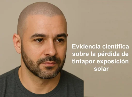 Evidencia científica sobre la pérdida de tinta por exposición solar