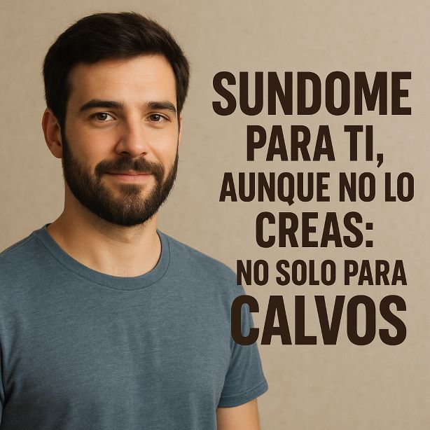 SUNDOME no solo para calvos. La mejor proteccion solar del mercado