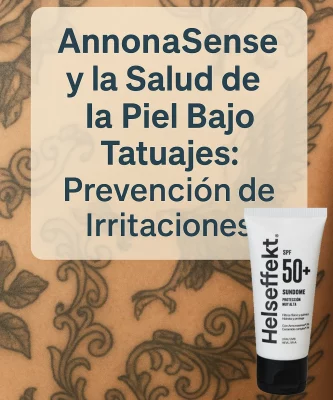 AnnonaSense y la Salud de la Piel Bajo Tatuajes: Prevención de Irritaciones