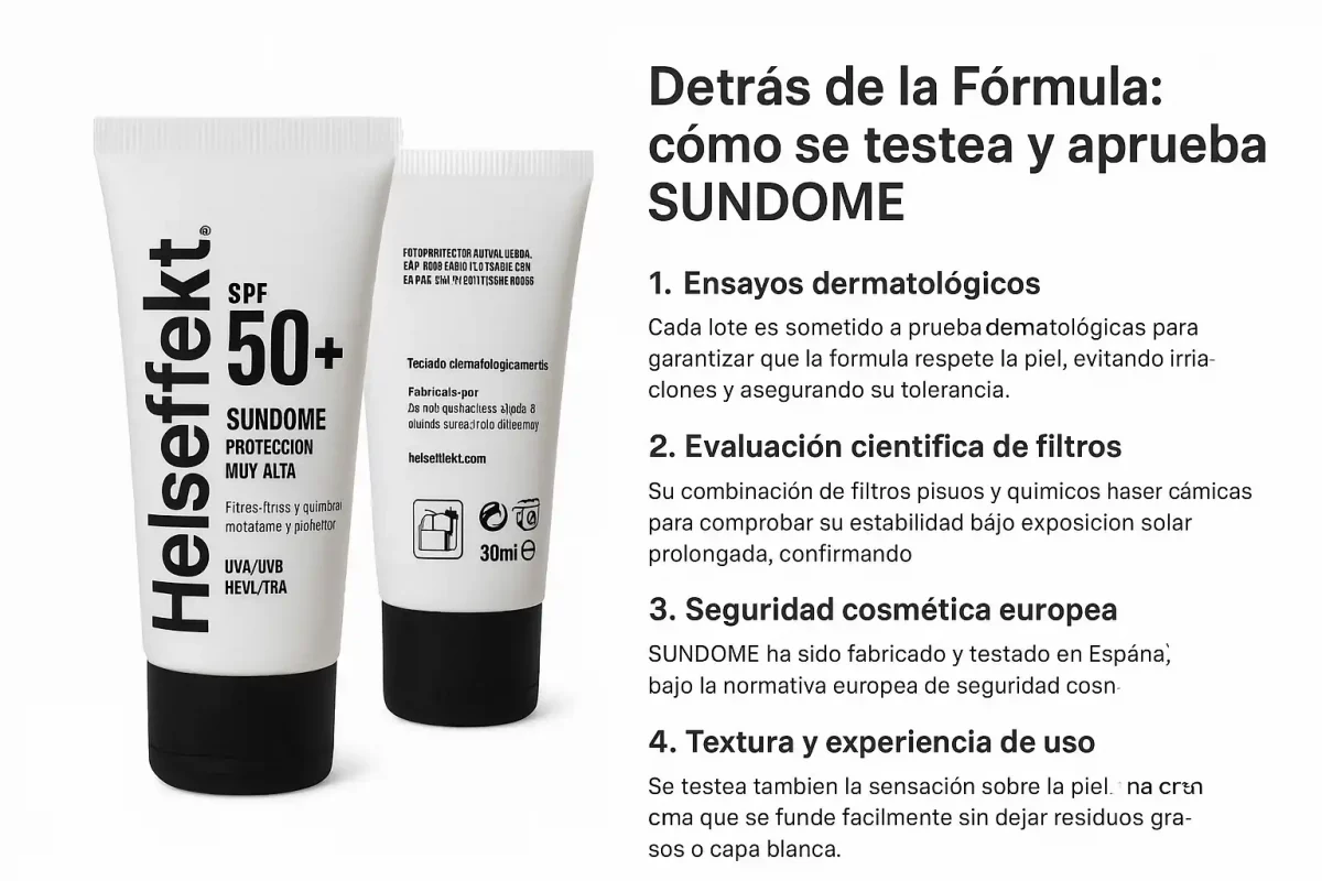Detrás de la Fórmula: cómo se testea y aprueba SUNDOME