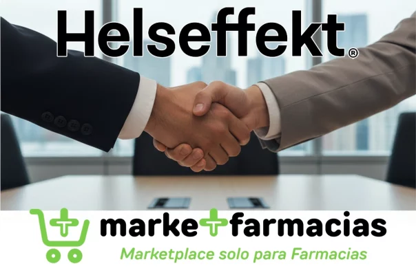 acuerdo de colaboración entre market farmacias +helseffekt