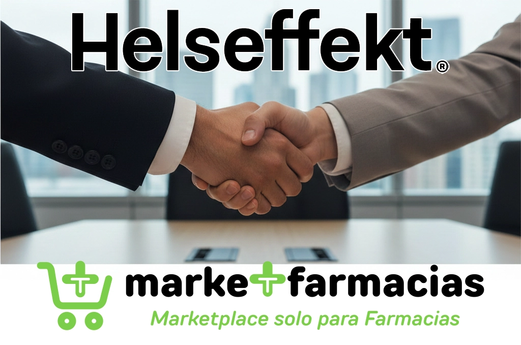 acuerdo de colaboración entre market farmacias +helseffekt